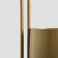 Suport pentru flori Floero, Homla, 49x14x80 cm, metal, auriu