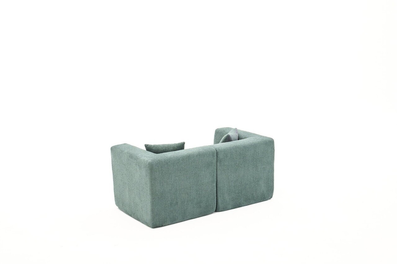 Canapea 2 locuri, Atelier del Sofa, 613LFS1122, Verde — imaginea 7
