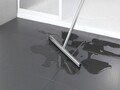 Racleta cu suport pentru ferestre si pardoseala, Wenko, Rosole, 40 x 3 x 133 cm, inox