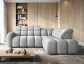 Coltar extensibil dreapta 4 locuri ELTAP, RT-04SO, Falconn, 258x208x107 cm, lemn/poliester, gri