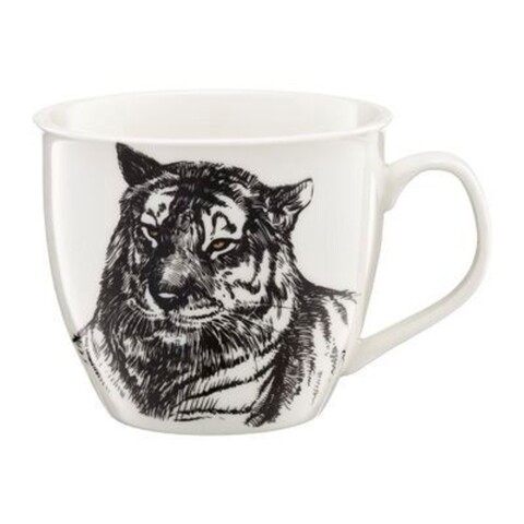 Cana wild, ambition, 550 ml, portelan, model tigru