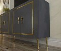 Consola, Olivia, Piero KB150, Antracit / Aur