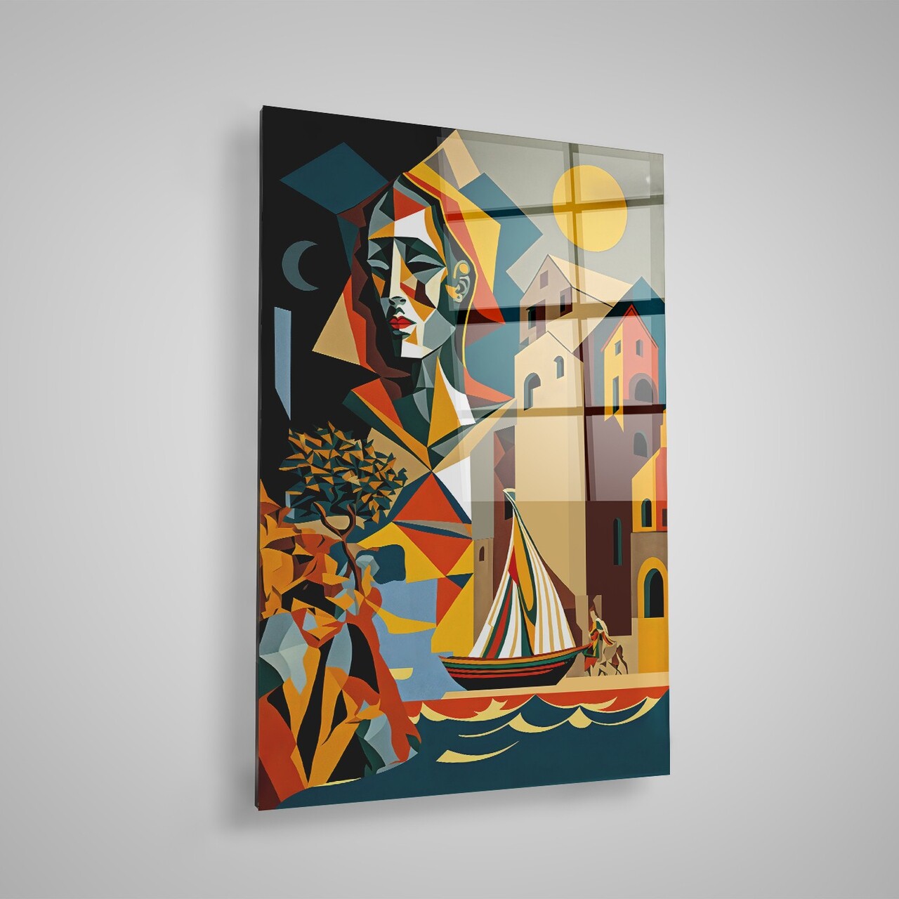 Tablou decorativ, CAM3691, 50 x 70 cm, Multicolor - view 2