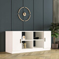 Dulap multifunctional, Locelso, Vario F, 139.8x61.8x46.3 cm, Alb