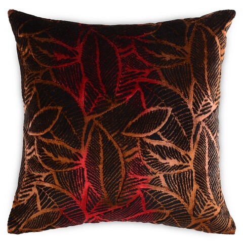 Perna decorativa havana, decomex, 40x40 cm, poliester, teracota