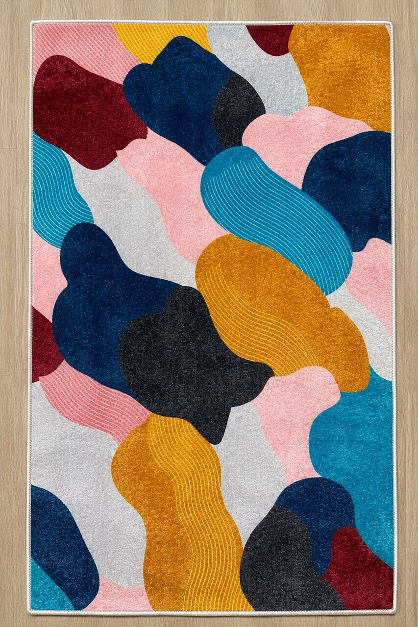 Covor, Paisa, 140x190 cm, Multicolor — imaginea 4