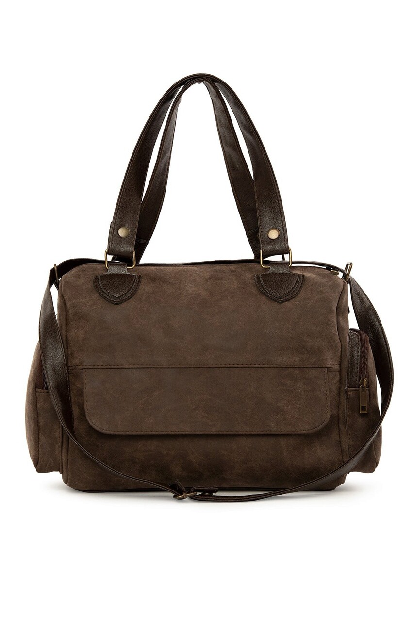 Geanta, 4429, Bagmori, Piele Nubuck