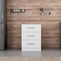 Dulap pentru bucatarie, Hanah Home, Minar, 60x87x58 cm, Alb