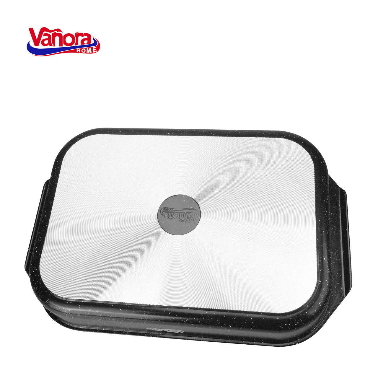 Tava Classic, Vanora, 39.5x26x6.5 cm, aluminiu turnat/ceramica, negru