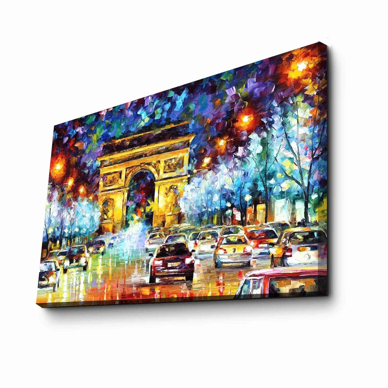 Tablou decorativ, FAMOUSART-090, Canvas, Dimensiune: 45 x 70 cm, Multicolor - 2 | YEO