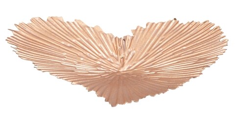 Platou decorativ trya glam -c, mauro ferretti, 29x25 cm, fier, aramiu