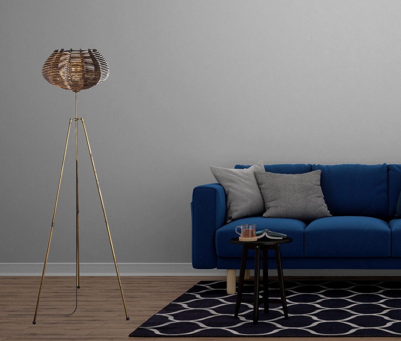 Lampadar, L'essentiel Maison, 390FLH2198, Maro antichizat