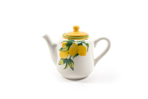 Ceainic Lemons, Mercury, 22x12x16 cm, ceramica, multicolor