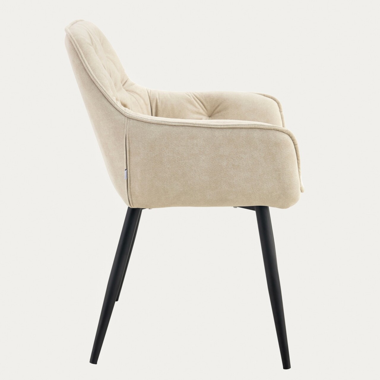 Scaun Fussy, Homla, 63x57x84 cm, metal/poliester, bej - view 5