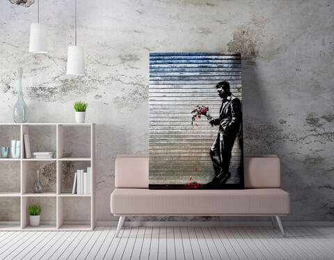 Tablou decorativ, WY17 (50 x 70), 50% bumbac / 50% poliester, Canvas imprimat, Multicolor