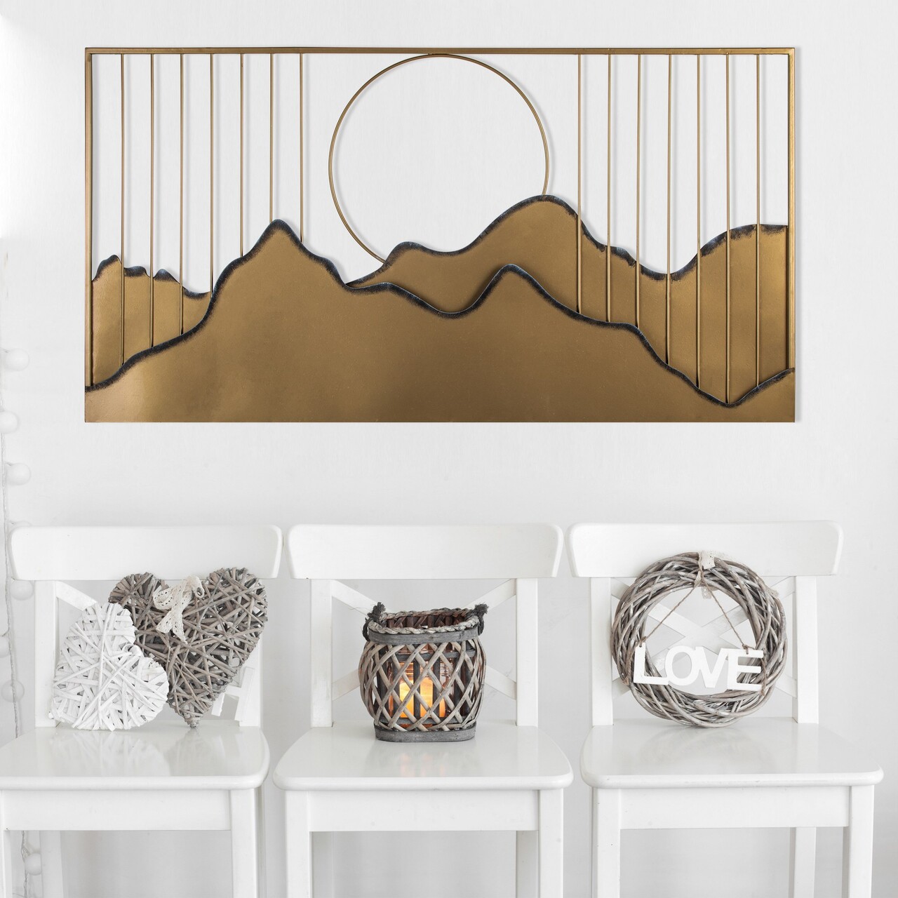Decoratiune, Sagarmatha, Dimensiuni: 114 x 4 x 60 cm, Multicolor - view 4