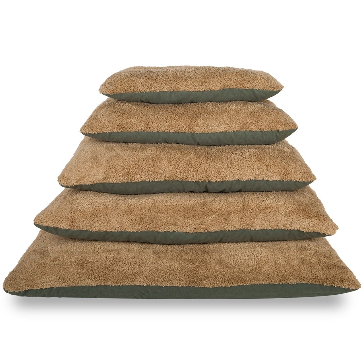 Pat pentru animale de companie, Paws &amp; Whiskers, Polly Dog 50 x 70, Material exterior: 100% poliester, Verde / Smarald - view 2
