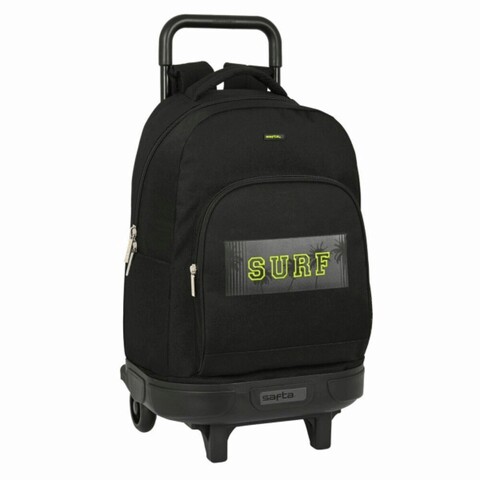 Rucsac cu roti, Safta, Surf, 33 x 45 x 22 cm, poliester/polipropilena/otel, multicolor Ghiozdane & papetarie
