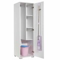Dulap multifunctional, Tuvalle, Tuval 063, 50x176x49 cm, Alb