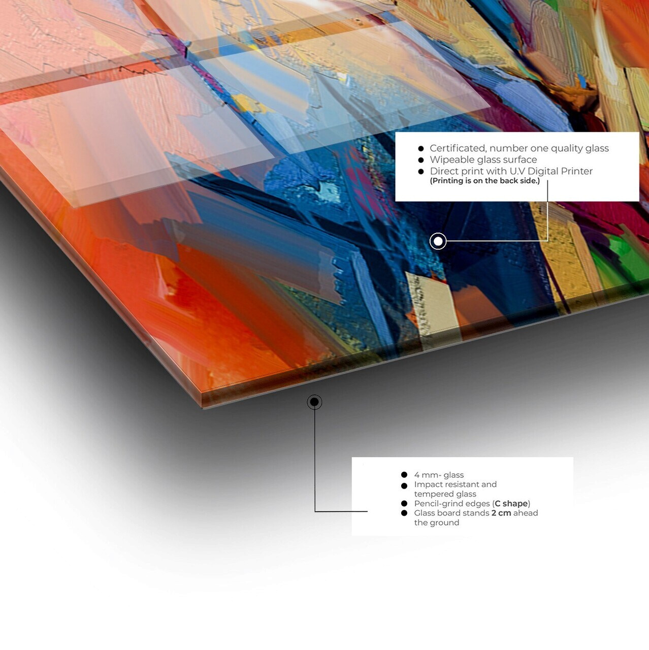 Tablou decorativ, CAM1040210842, 70 x 100 cm, Multicolor — imaginea 5