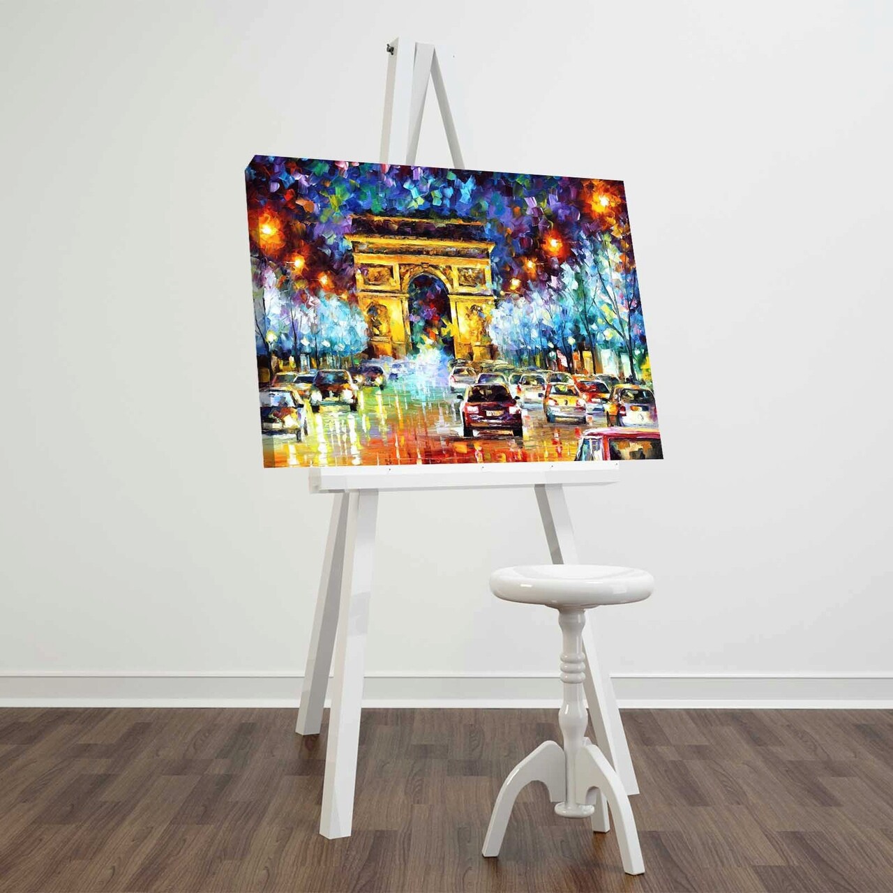 Tablou decorativ, FAMOUSART-090, Canvas, Dimensiune: 45 x 70 cm, Multicolor - 1 | YEO