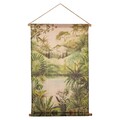 Decoratiune de perete Wild, Creaciones Meng, 65x95 cm, in/lemn de brad chinezesc