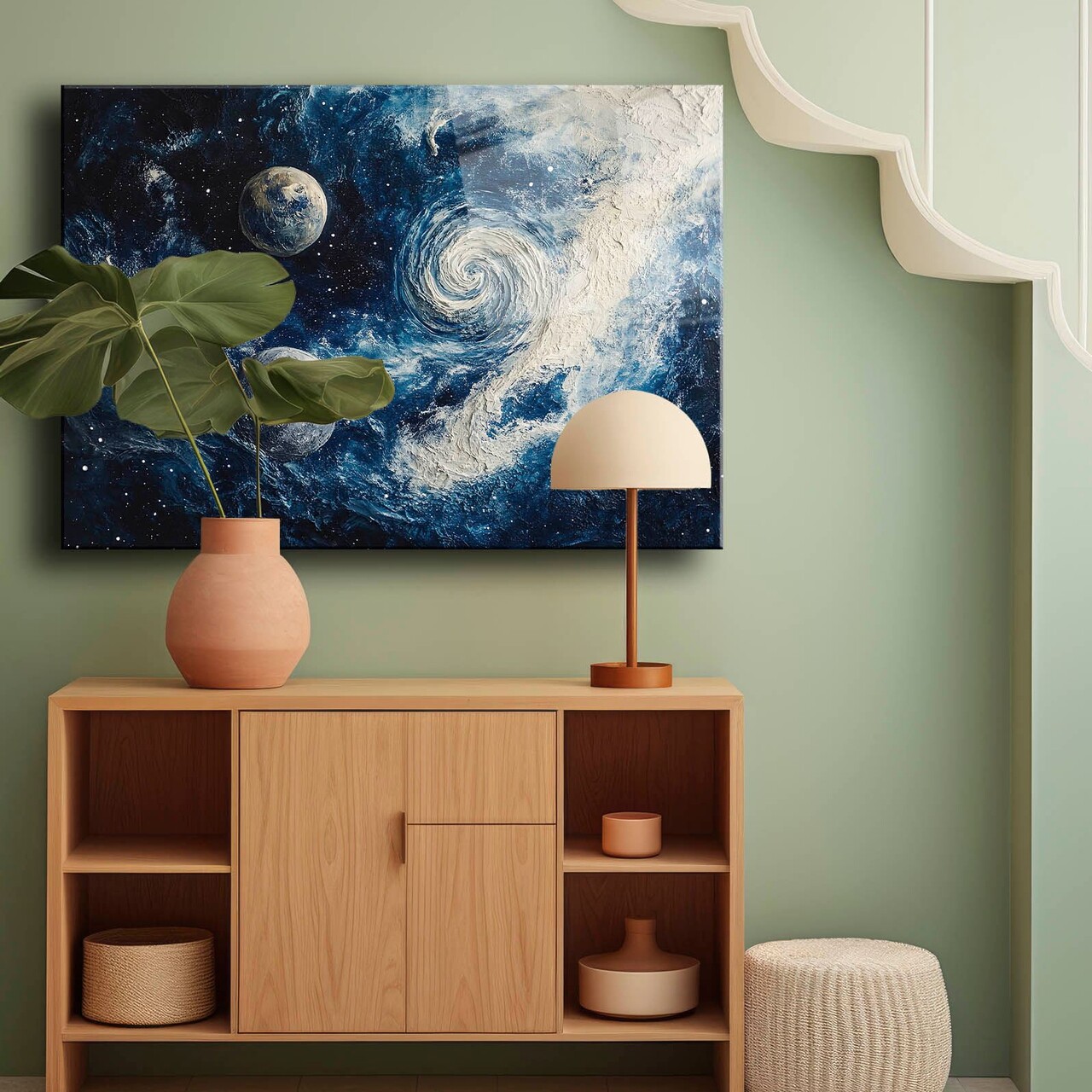 Tablou decorativ, Camtbl-076, 70 x 100 cm, Multicolor - view 2