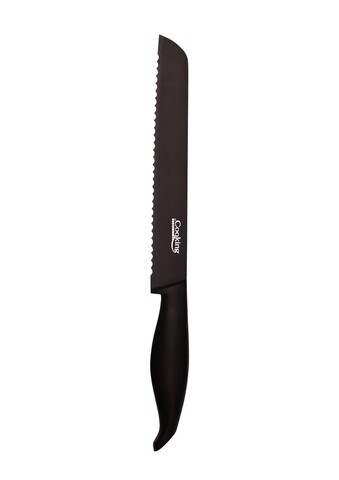 Cutit pentru paine dark line, heinner, 20 cm, inox, negru