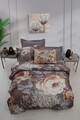 Lenjerie de pat pentru o persoana, 469, Pearl Home, Poliester Satinat