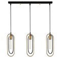 Lustra, Tatum, 584TTM1190, Metal, Negru