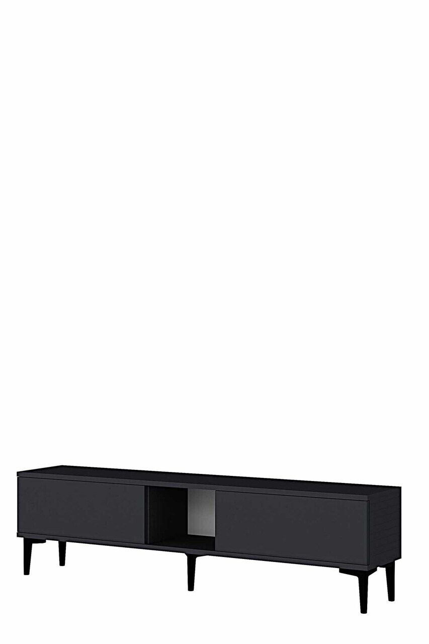 Comoda TV, Hanah Home, Didema 150, 150x40.5x30 cm, Antracit — imaginea 5
