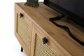 Comoda TV, Kalune Design, Alcazar 140, 140x60x40 cm, Stejar / Negru