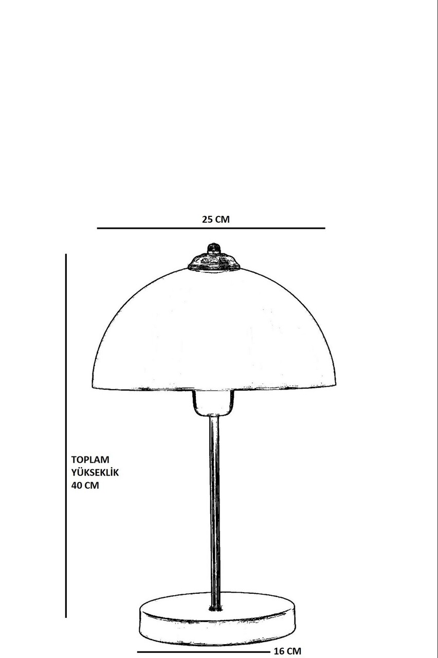 Lampa de masa, L'essentiel Maison, 941RTN1436, Auriu - view 4
