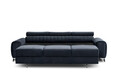 Canapea extensibila 3 locuri, ELTAP, SO-LAU-79MO, Laurence, 261x97x105 cm, lemn/poliester, graphite