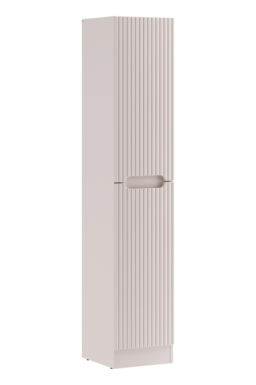 Set mobilier baie Nova Cashmere 100 cm, dulap inalt si masca dubla lavoar, Comad, MDF/PAL, casmir - view 3