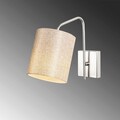 Aplica de perete, Opviq, 892OPV1268, Metal, Nichel / Crem
