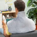 Perna electrica cu incalzire pentru gat si umeri Sholkad, InnovaGoods, zona cervicala, 60 × 45 cm, ergonomica, gri