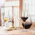 Set 4 pahare pentru vin Ballet, Rona, 520 ml, sticla, transparent