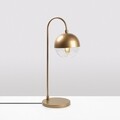 Lampa de masa, Horn - 12201, Fulgor, 18 x 25 x 53 cm, 1 x E14, 40W, auriu
