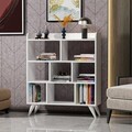 Corp biblioteca, Inarch, Florida, 90x105x30 cm, PAL, Alb