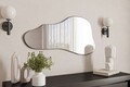 Oglinda decorativa, Siam, Seilla, 60x120x2.2 cm, Negru