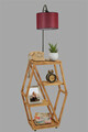 Lampadar, Luin, 534LUN4125, Metal, Rosu claret