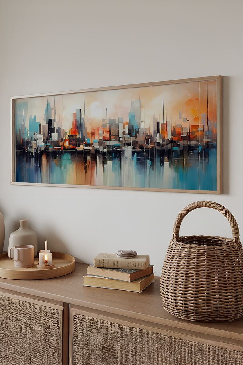 Tablou decorativ, Artsmdfyty19-50120, MDF, Multicolor — imaginea 2