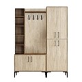 Cuier de perete, Hommy Craft, Viyana Da, Nuc / Travertin