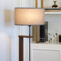 Lampadar, Insignio, 780SGN2608, Lemn, Gri inchis