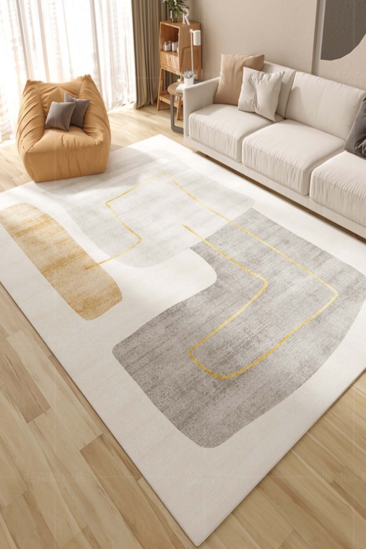 Covor, CLR-4030-GRİ-11, 160x300 cm, Poliester, Gri
