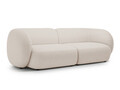 Canapea modulara 4 locuri, Kate, Micadoni, 243x99x76 cm, tesatura boucle, bej