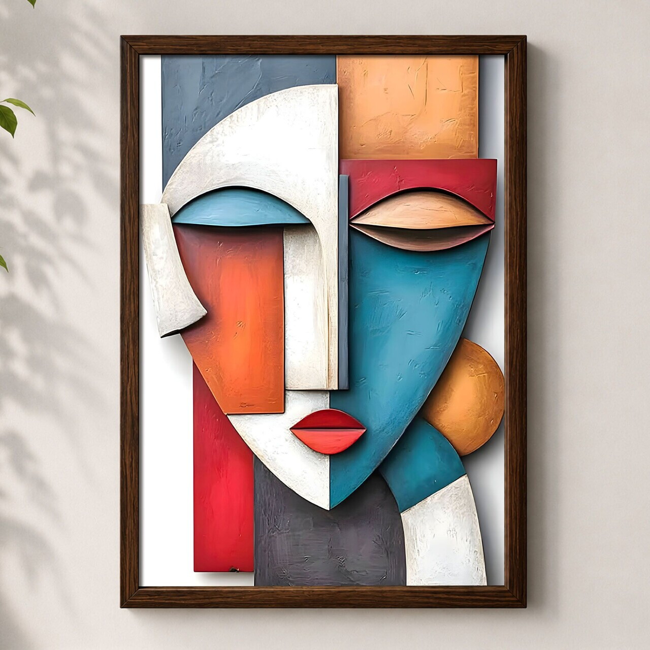 Tablou decorativ, 3752KACT-011, Fundal: 100% MDF (Grosime: 2,7 mm) Vopsire: Imprimare UV, Multicolor