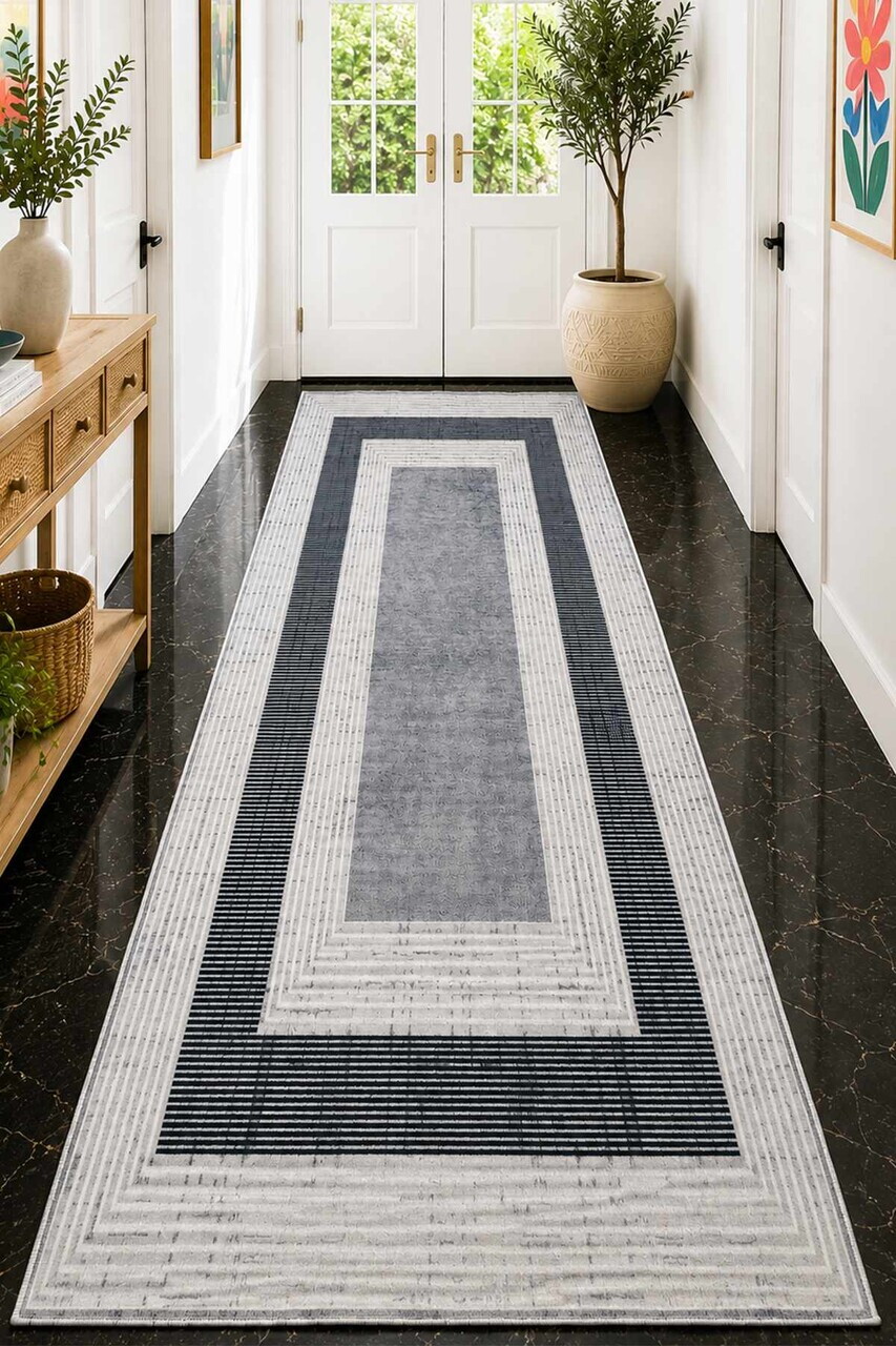 Covor, Strawo Grey, 160x230 cm, Multicolor — imaginea 2