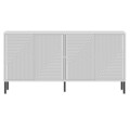 Consola, Odessa, Evolet, 150x75x36 cm, PAL, Alb
